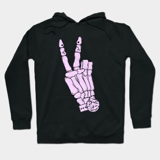 Peace Sign Bad Times Hoodie